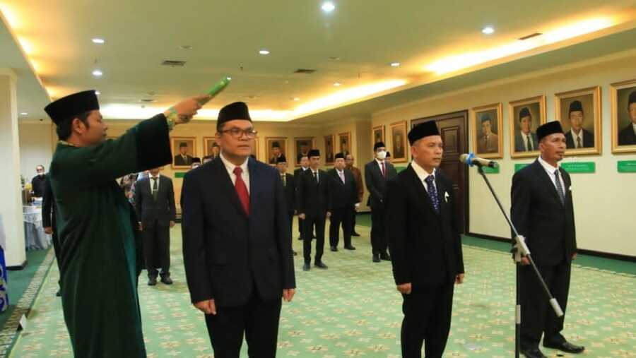 Tiga Pimpinan PTKIN Dilantik Hari ini, Kemenag Ingatkan Citra World Class