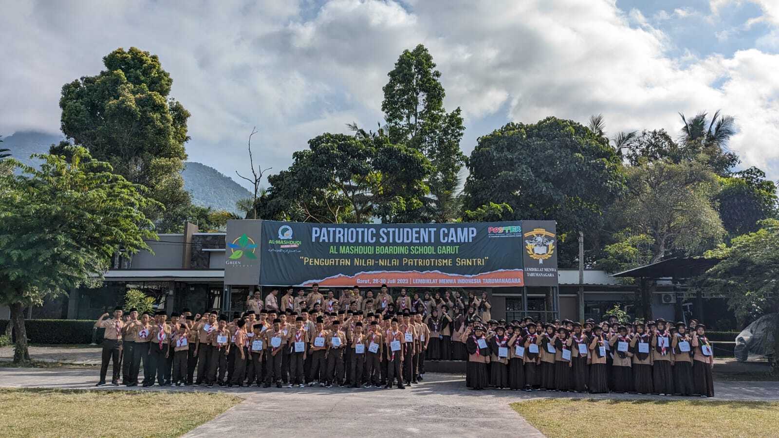 Sekolah Cabang Al Azhar Mesir ini Gelar Patriotic Student Camp