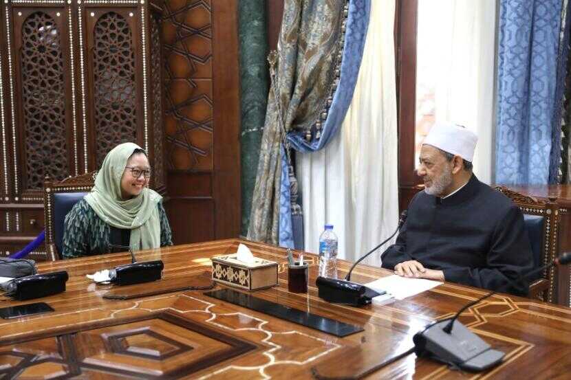 Grand Syaikh Al Azhar Menerima Kunjungan Koordinator Gusdurian, Siap Jalin Kerjasama Ilmiah