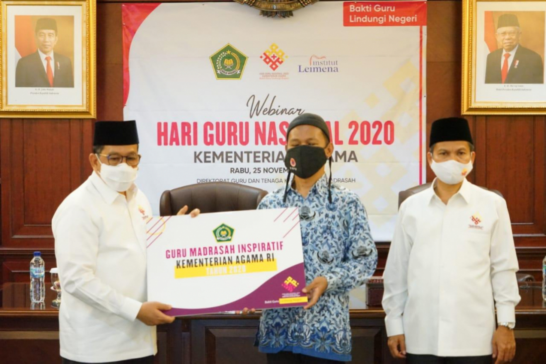 12 Guru dan Kepala Madrasah Inspiratif 2020 Raih Penghargaan, Ini Nama-namanya