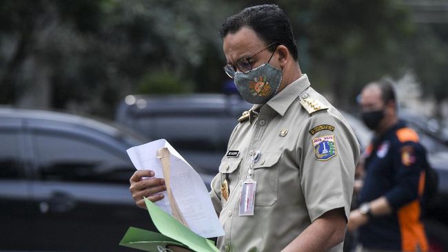 Positif Covid 19, Anies Baswedan Sampaikan Pesan untuk Warga