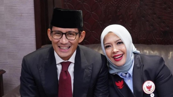Sandiaga Uno dan Istrinya Positif Covid 19
