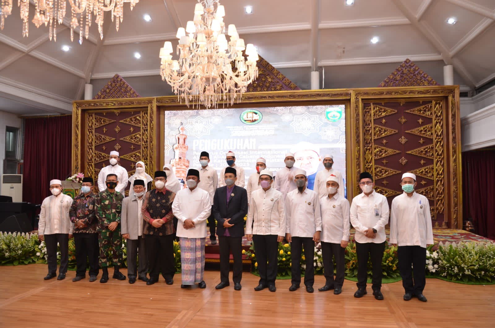 Gubernur Sumsel Sambut Alumni Al Azhar di Rumah Dinas
